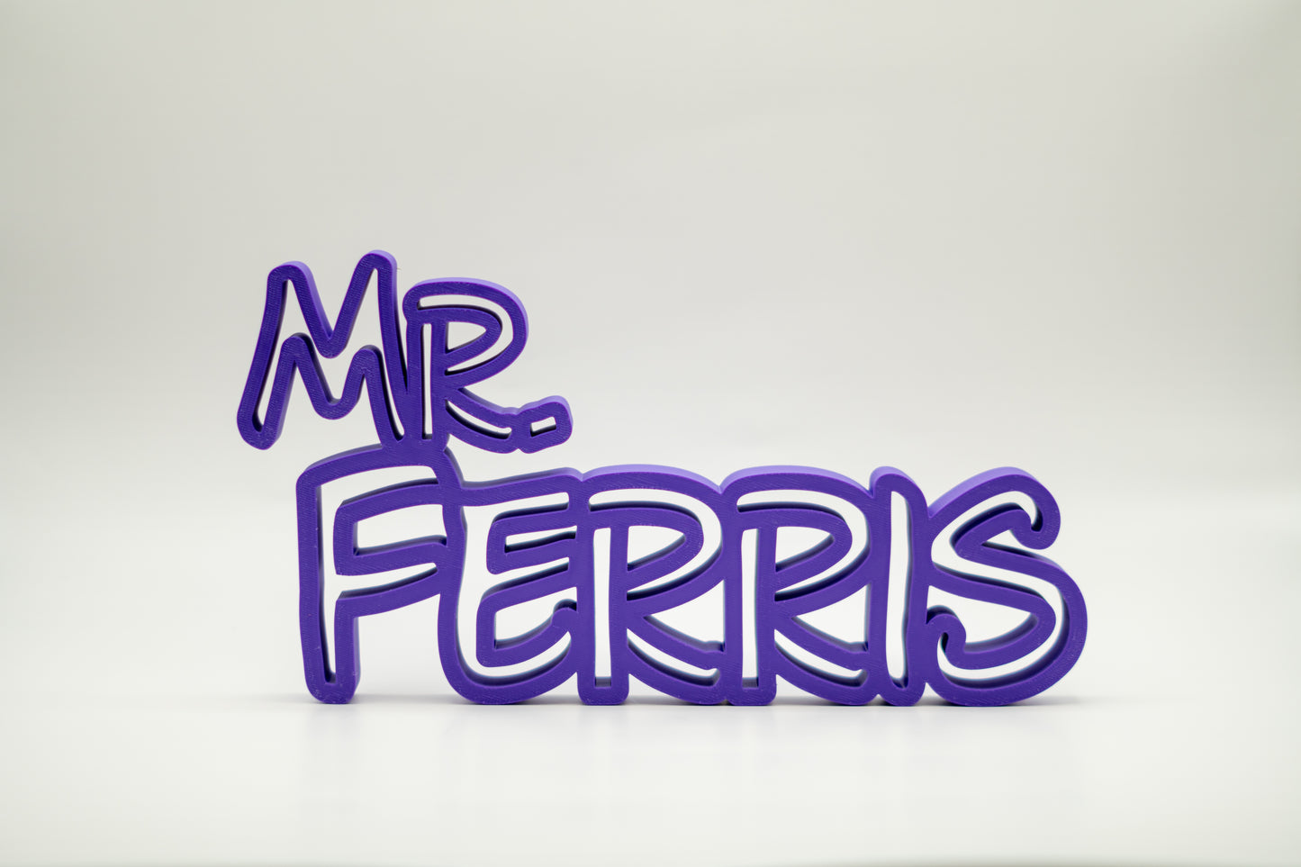 Dark Purple Original Name Plate