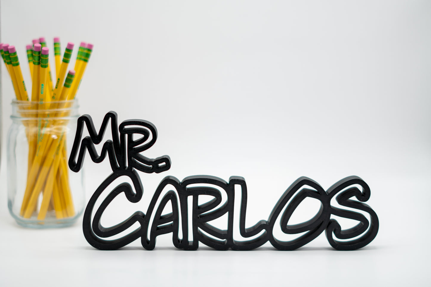 Black Original Name Plate