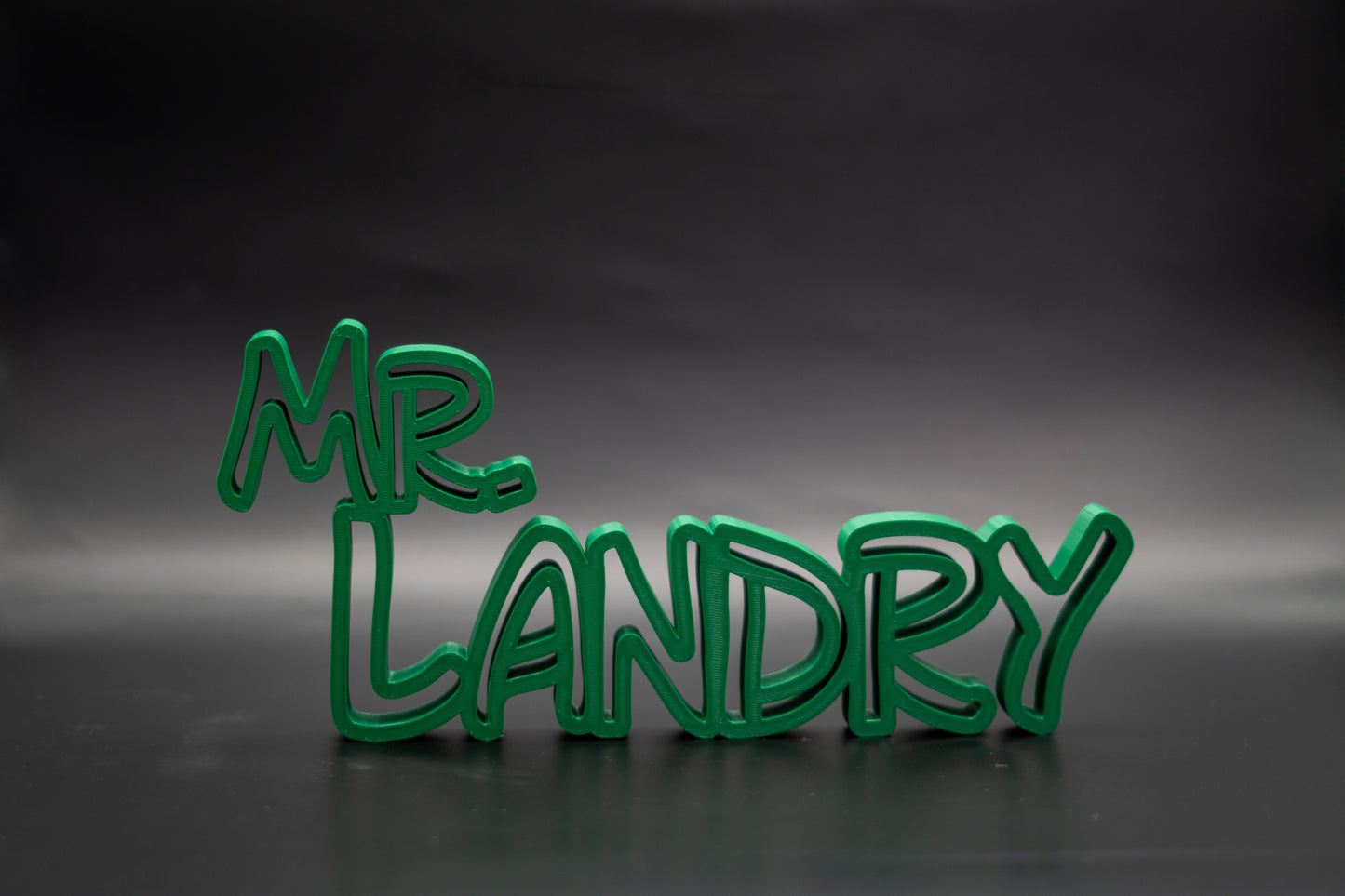 Pine Green Original Name Plate