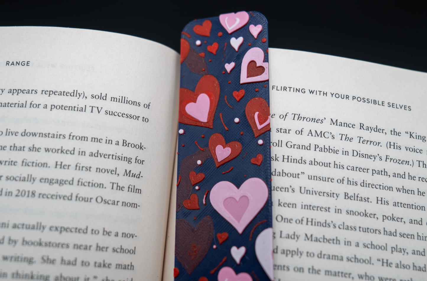 Dark Hearts Bookmark