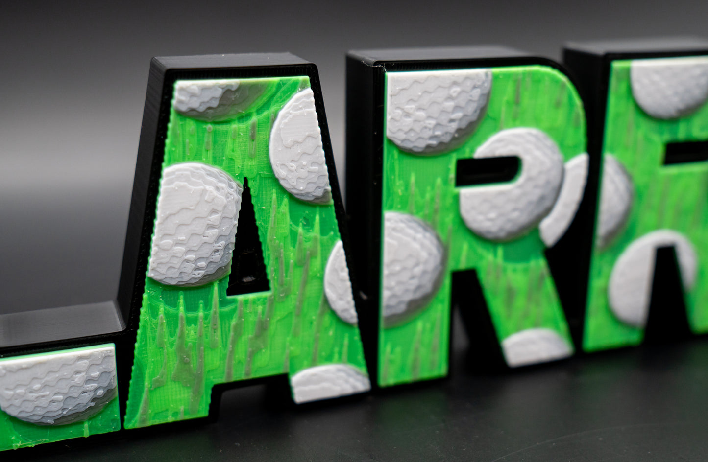 Custom Golf Ball Nameplate