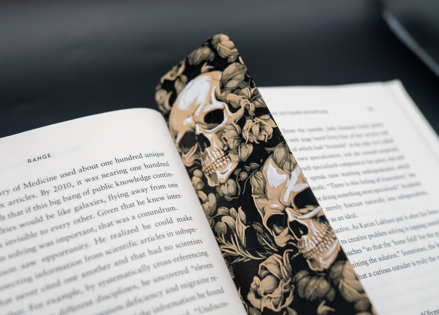 Skulls Bookmark