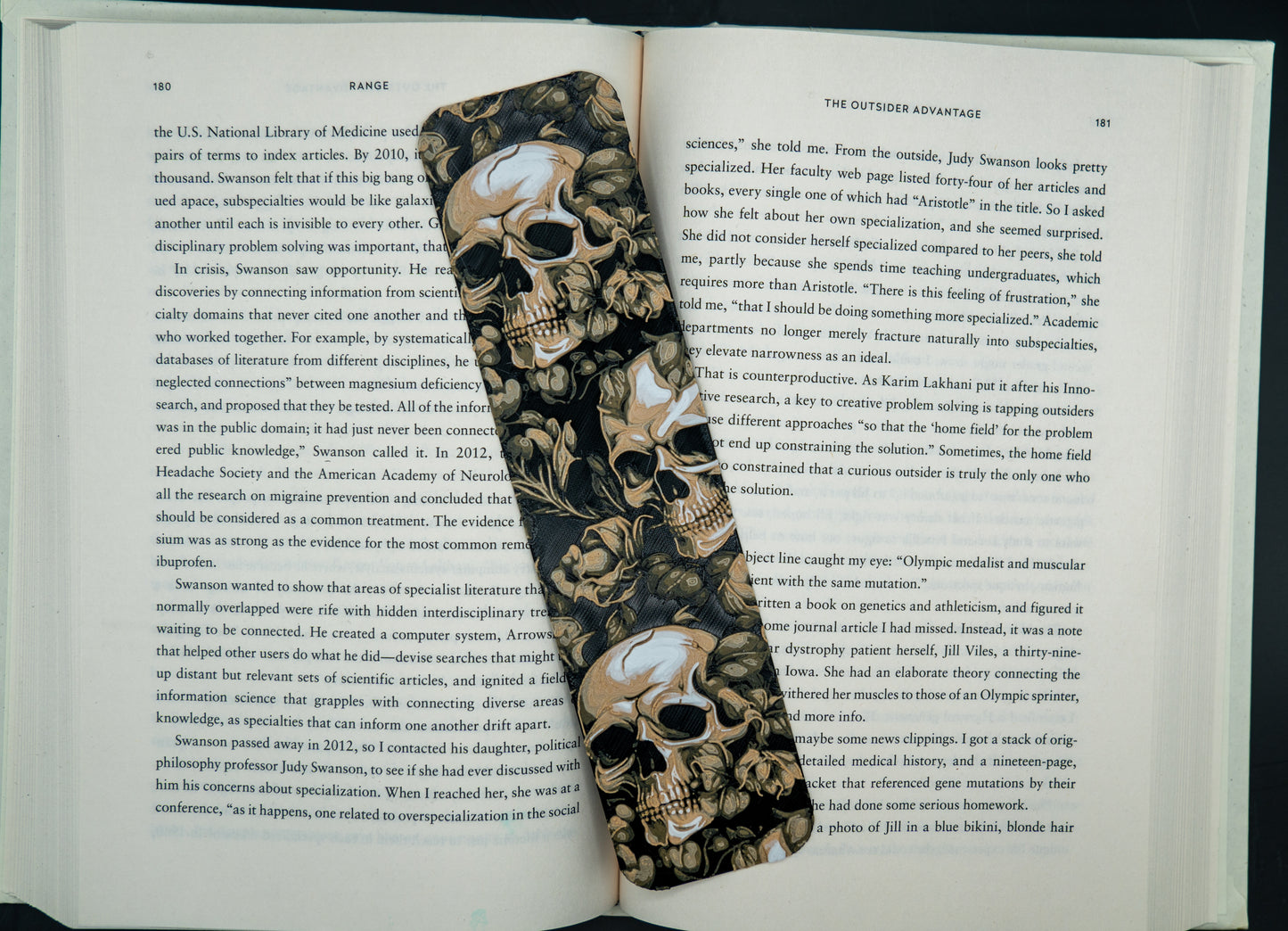 Skulls Bookmark
