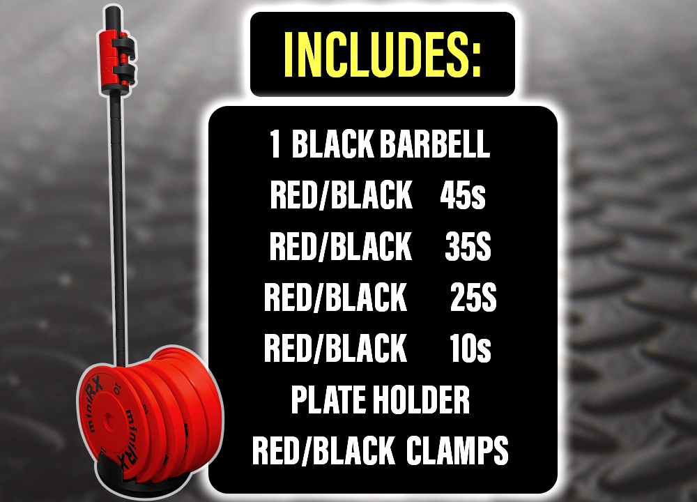 Red and Black Elite Set