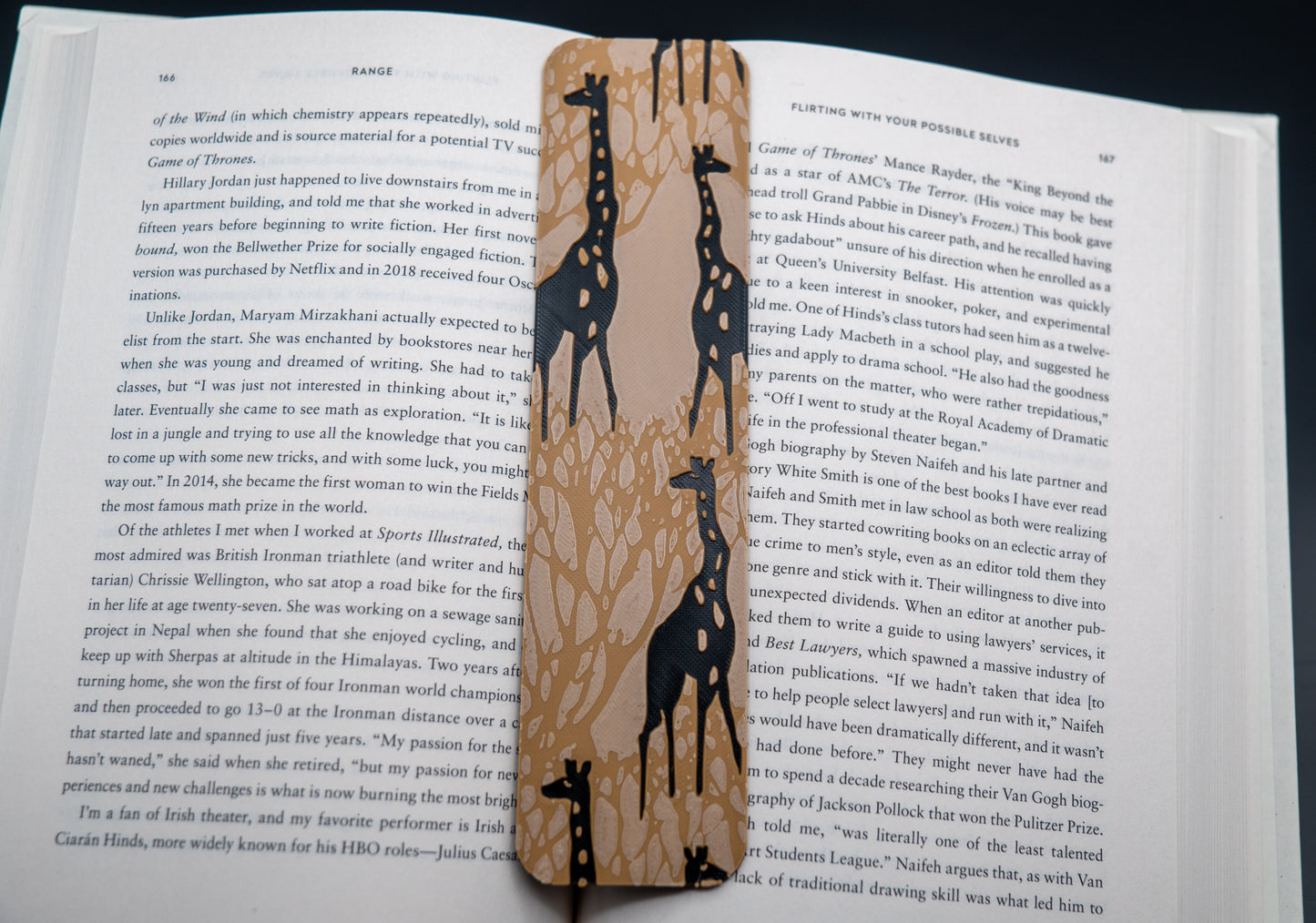 Giraffe Bookmark