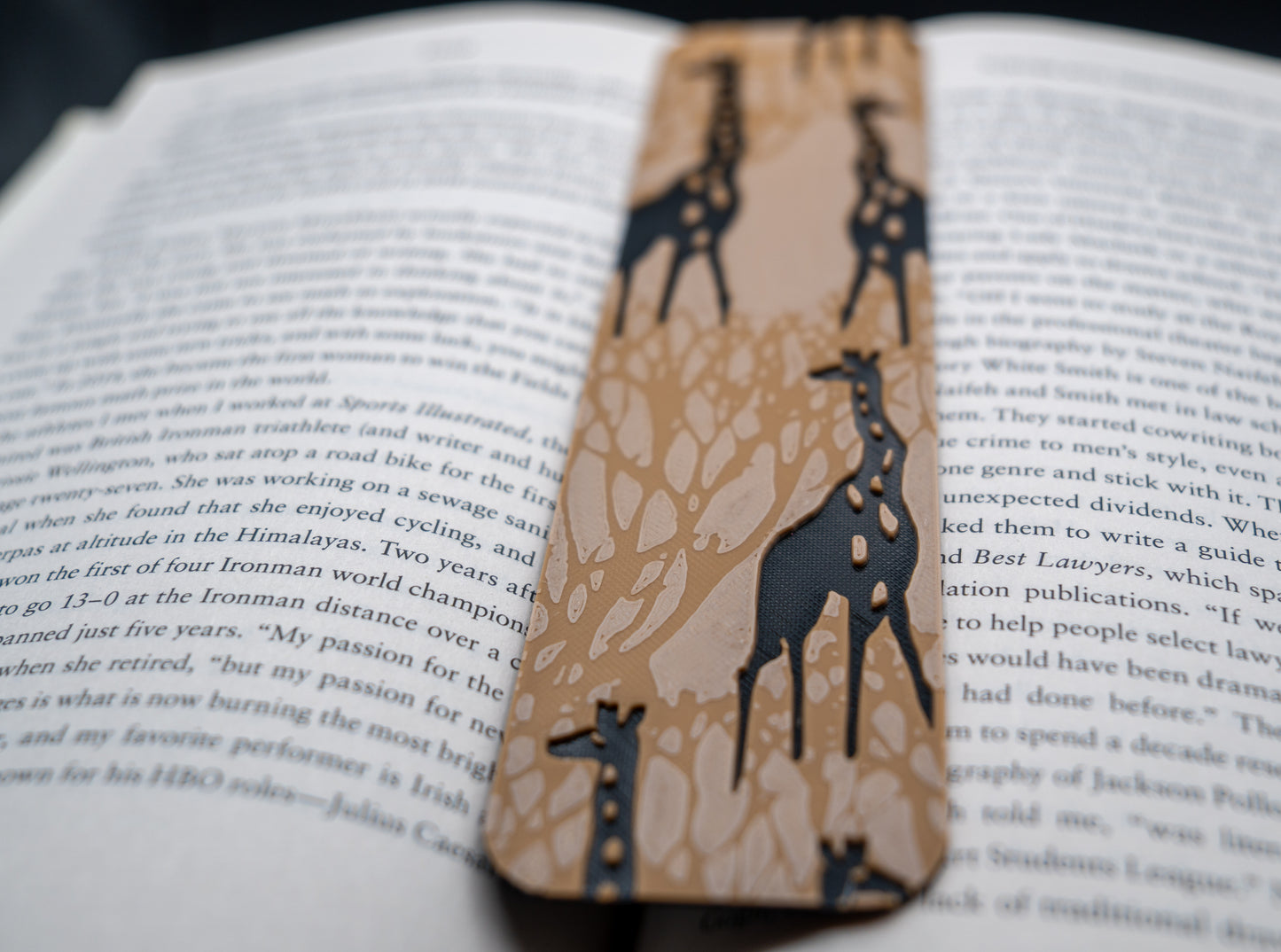 Giraffe Bookmark