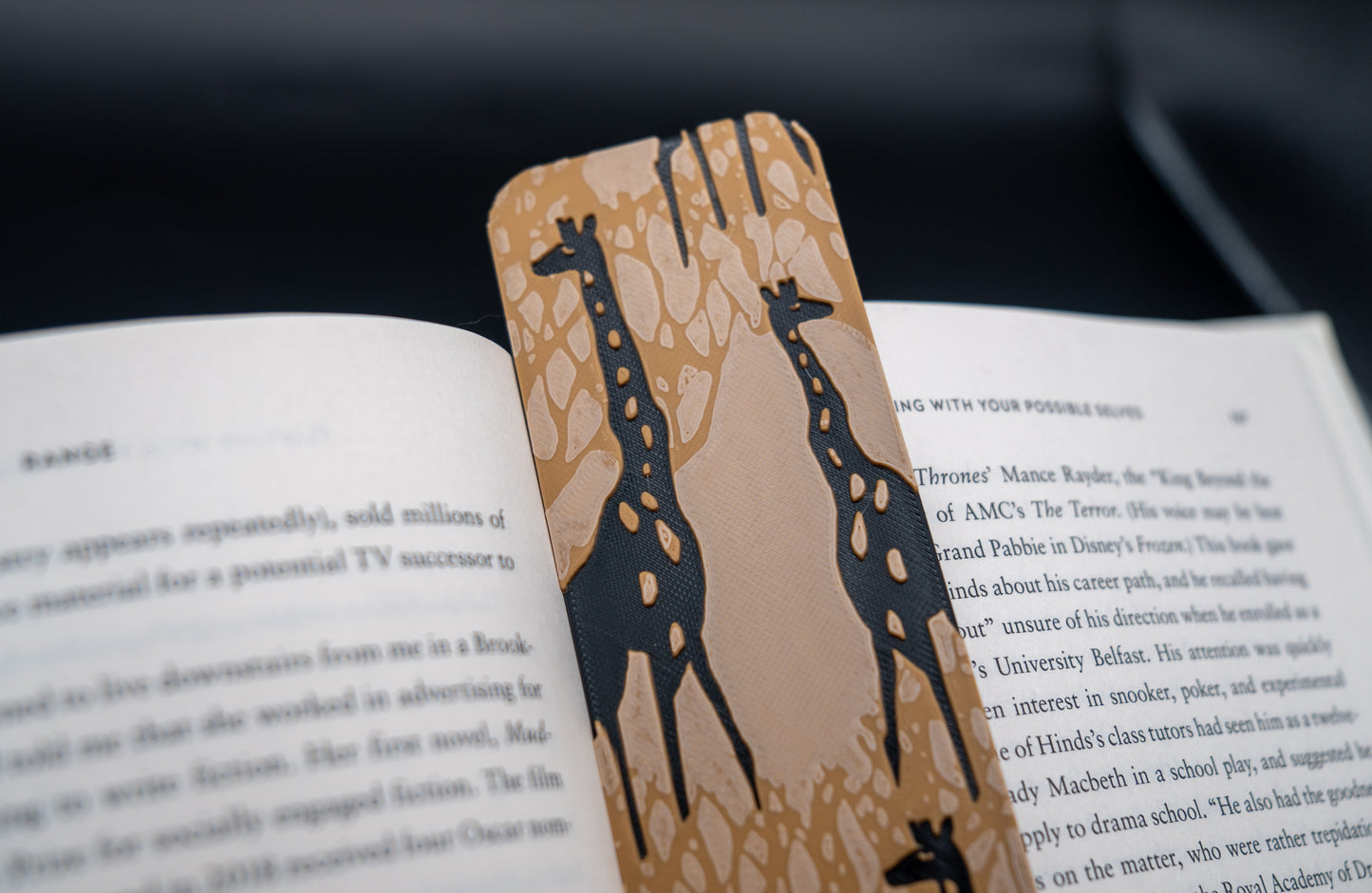 Giraffe Bookmark