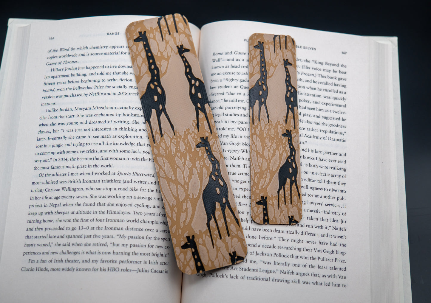 Giraffe Bookmark