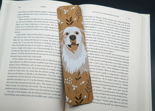 Golden Retriever Bookmark