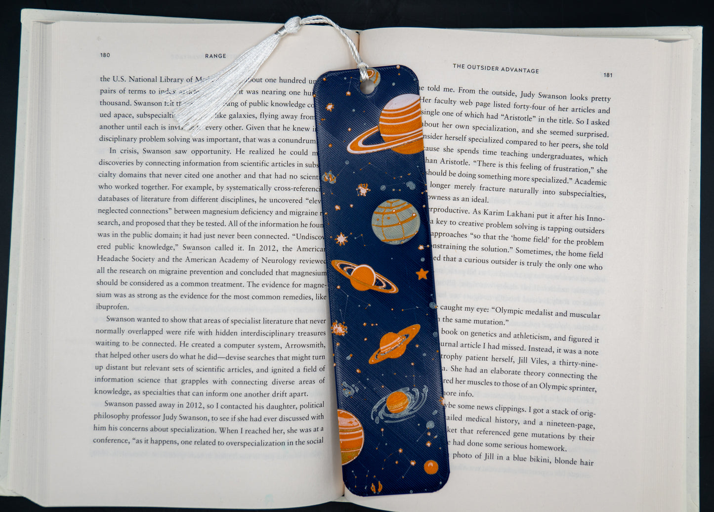 Outer Space Bookmark