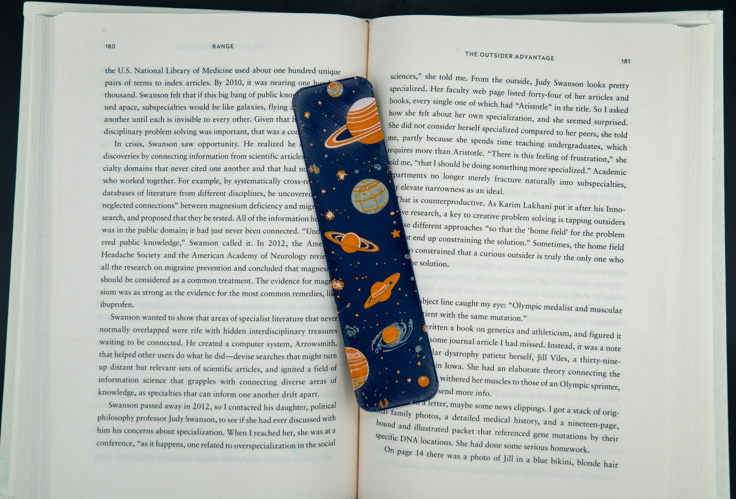 Outer Space Bookmark