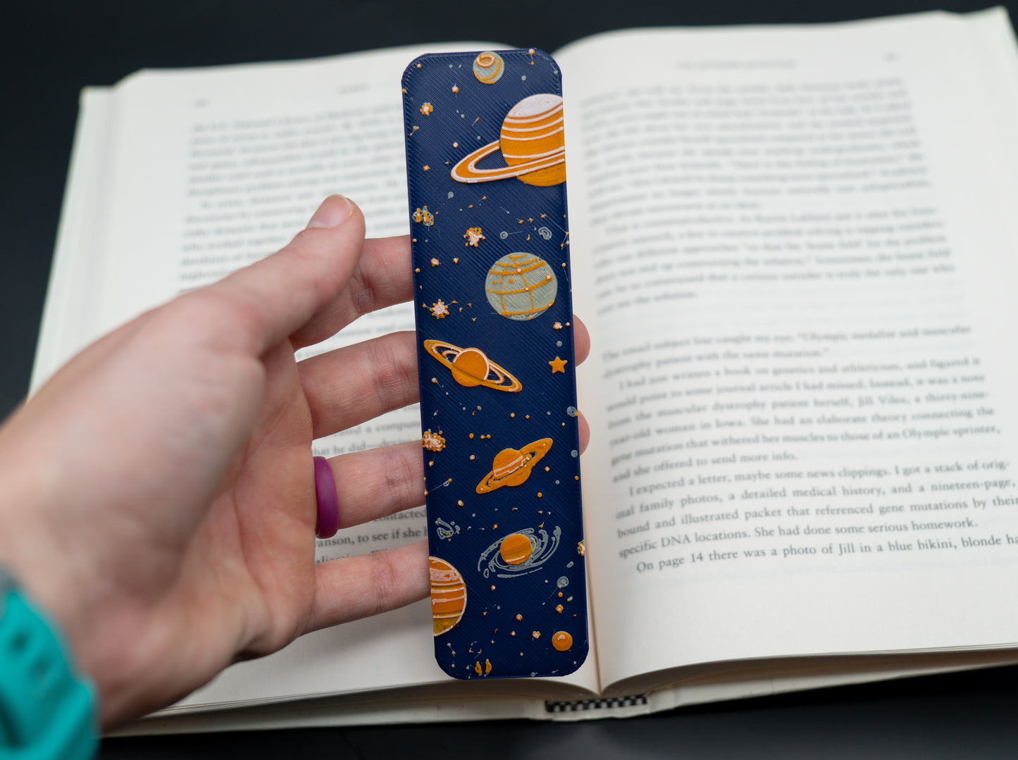 Outer Space Bookmark