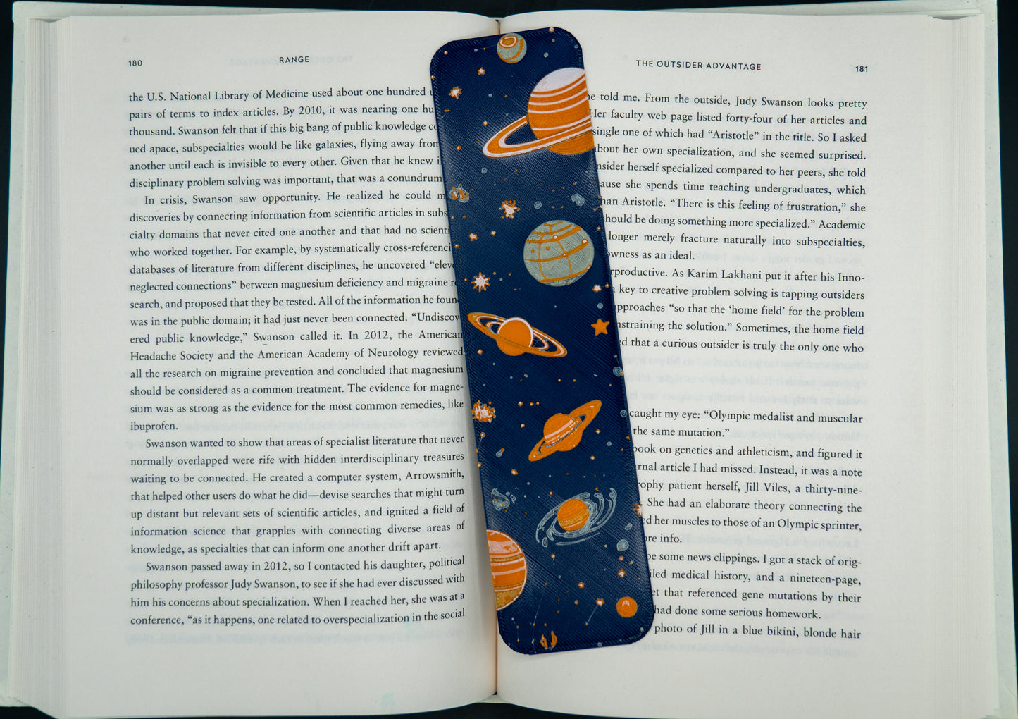 Outer Space Bookmark