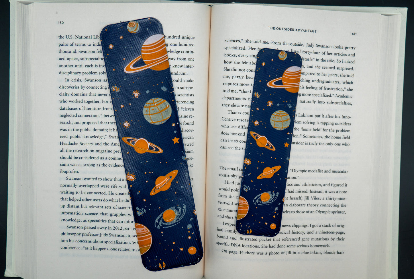 Outer Space Bookmark