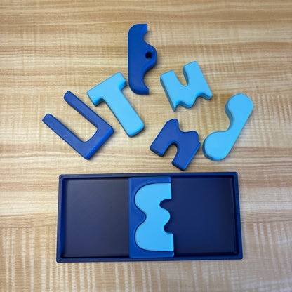 Personalized Name Puzzle 3MF Files | A–Z Alphabet + Commercial License