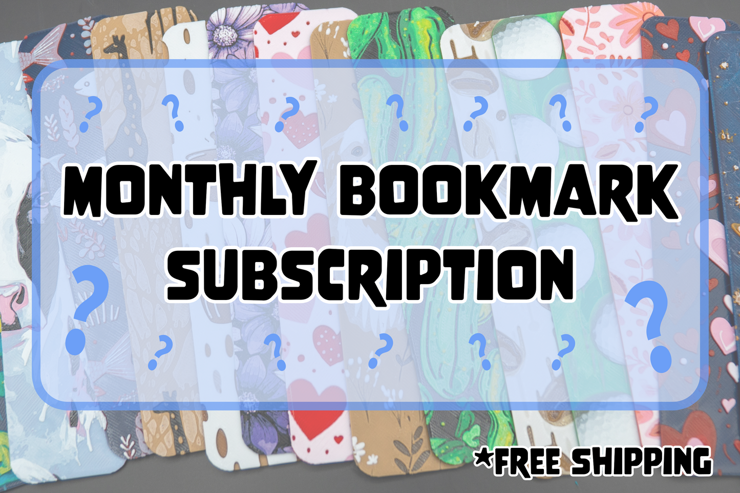 Mystery Bookmark Monthly Subscription