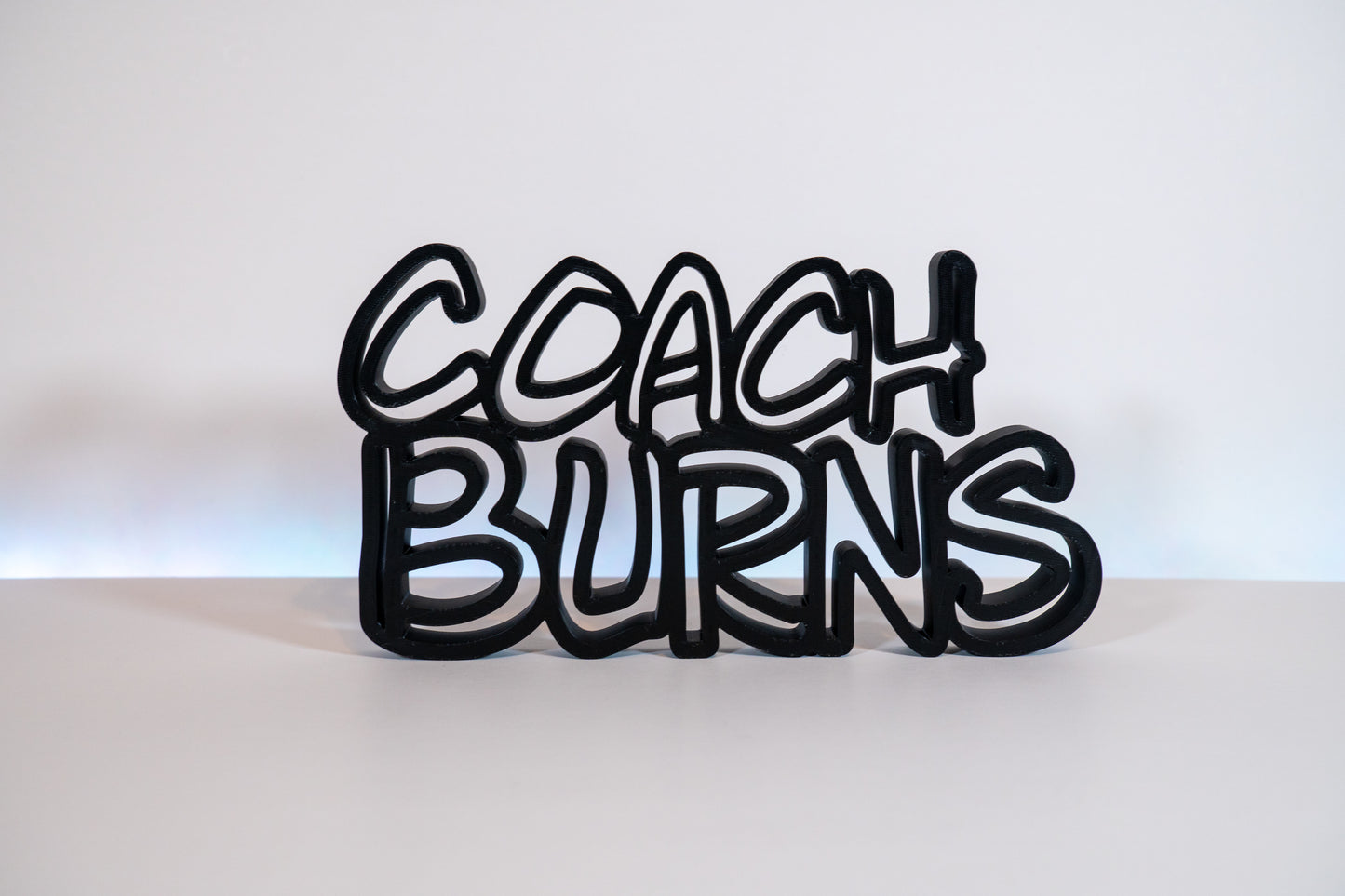 The Original Coach Name Plate